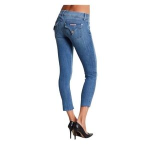 Hudson jeans collin crop with raw hem Size 28